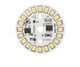 Светодиодный LED-модуль 9Вт, 40мм AC220В плата для ремонта ламп 9Вт, теплый белый - изображение 1