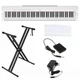 Цифровое пианино Yamaha P-225 (White) (стойка, педаль, пюпитр и блок питания) - изображение 1