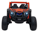 Samochód elektryczny dla dzieci UTV X3 Off-Road Pomarańczowy (5903864940763) - obraz 3