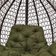Крісло-кокон Home Rest Everest коричневий/хакі (22990) - зображення 5