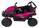 Електричний автомобіль для дітей UTV X3 Off-Road Рожевий (5903864941951) - зображення 4