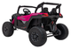 Електричний автомобіль для дітей UTV X3 Off-Road Рожевий (5903864941951) - зображення 5