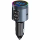 Автомобільний FM-трансмітер ресивер Aspiring Wave 12 48W PD LED/Bluetooth/microSD/QC3.0 Type-C 30W Black (TC-WA12) - зображення 2