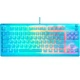 Игровая проводная механическая клавиатура SteelSeries Apex 3 TKL UA IP32 RGB Turquoise (64933) - изображение 1