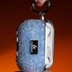 TPU чехол Bling World Rock Diamond для наушников AirPods Pro / Airpods Pro 2 Голубой - изображение 2