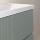 Тумба подвесная ROYO Vora 131769 Mineral Green c умывальником Enzo 126224 80 см - изображение 3