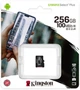 Карта памяти Kingston 256GB microSDXC C10 UHS-I R100/W85MB/s (SDCS2/256GBSP) - изображение 2