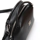 Жіноча шкіряна сумочка-клатч Alex Rai PR-250624-40570 чорна - зображення 4