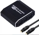 1x3 SPDIF / TosLink splitter optical digital Цифровий 3-х портовий розгалужувач оптичного аудіо звуку спліттер 1 на 3 порти s/pdif ( ADSP0103M1 ) - зображення 1