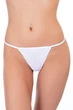 Трусики жіночі труси стрінги, G-стрінги ORO STR-514 bianco L/XL - изображение 1
