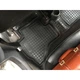 Автомобільні килимки поліки в салон на Peugeot 107 05- 4шт чорні Avto-Gumm Пежо 107 АМ0015319 - зображення 6