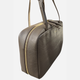 Torebka shopper damska skórzana Coccinelle E1PH6180401-W00 Ciemnobrązowa - obraz 4