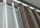 Комплект штор VR-Textil Микровелюр Petek 100х270 2шт и Тюль 300х270 1707ш-1153т Какао с белым 71-031/1 - изображение 8