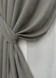 Комплект штор VR-Textil Микровелюр Petek 150х270 2шт и Тюль 400х270 1702ш-1153т Серый с белым 71-056/3 - изображение 4