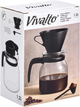 Dzbanek szklany Vivalto z dripperem i pokrywką 1.2 l (8430852106421) - obraz 4