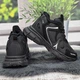 Ботинки женские зимние Violeta черные с искусственным мехом на платформе 36р (22,5 см) 8138 - изображение 5