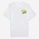 Футболка для баскетбола длинная мужская Puma Playoff Series 63290201 M White с принтом (4069157818629) - изображение 4