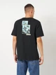 Футболка хлопковая длинная мужская Converse CVM5T189 L Black (0198820347259) - изображение 1