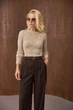 Женский лонгслив 2895 ТМ Triko Bakh 42-44 лен (2895_Linen_1) - изображение 4