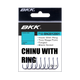 Крючок BKK Chinu-R Diamond №2 (8шт) - изображение 3
