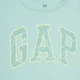 Дитяча футболка для дівчинки GAP 195714756 116 см Бірюзова (1159843510) - зображення 3