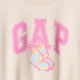 Детский летний комплект (свитшот + шорты) для девочки GAP 94175363 98 см Молочный (1159843520) - изображение 3