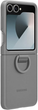 Панель Samsung Silicone Case with Ring для Galaxy Flip6 Grey (8806095620138) - зображення 3