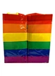 Водонепроницаемая подарочная сумка Радужный ЛГБТ для покупок Rainbow LGBT IKEA, 71 л - изображение 5