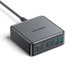 Зарядное устройство - адаптер питания Rocoren 200W GaN 0242 2U+4C черное вилка США (US plug) - изображение 1