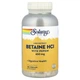 Бетаїн HCl + пепсін Solaray (HCL with Pepsin) 650 мг 250 шт - зображення 1