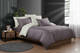 Двоспальний Євро комплект First Choice Point lilac Сатин - зображення 4