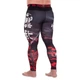 Костюм компрессионный мужской рашгард лонгслив и штаны VNM OKINAWA 9504-9604 2XL Черный-красный - изображение 8