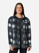 Kurtka przejściowa damska w kratę Columbia Benton Springs Shirt Jac 2085661191 S Szara (195981096903) - obraz 1