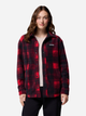 Kurtka przejściowa damska w kratę Columbia Benton Springs Shirt Jac 2085661613 S Czerwona (198711206894) - obraz 4