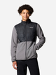 Bluza męska rozpinana streetwear polarowa Columbia Basin Butte FZ Fleece II 2101761023 M Szara (195981338232) - obraz 1