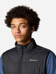 Bluza męska rozpinana streetwear polarowa Columbia Basin Butte FZ Fleece II 2101761478 M Niebieska (195981338331) - obraz 6