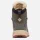 Zimowe buty trekkingowe damskie niskie Columbia Red Hills Oh V2 2100361326 36.5 (5.5US) 22.5 cm Ciemnozielone (195981606232) - obraz 5