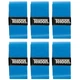 Обмотка на ручку ракетки Teloon Overgrip 408-6 комплектация 6шт размер 115x2.7см Blue - изображение 6