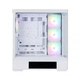Zalman Корпус P40 DS без БЖ, 2xUSB3.0, 1x Type C, 3x120мм ARGB Reverse, 1x120мм ARGB, VGA 420мм, LCS ready, TG Side/Front Panel, Display, ATX, білий - изображение 7