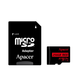 Карта пам'яті microSDXC (UHS-1) Apacer 256Gb class 10 V10 A1 R100MB/s (adapter SD) (AP256GMCSX10UB-R) - зображення 2