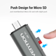 Кардридер Vention USB3.0 Multi-function Card Reader Gray Metal Type (CCHH0) (CCHH0) - изображение 3