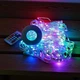 Умная смарт гирлянда с кольцом на елку 10 нитей по 2,5 метра Smart 250 led Garlando Pro управление телефоном и пультом USB белый провод свет Мультицвет - изображение 2