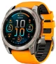 Смарт-часы Garmin Fenix 8 51mm AMOLED Sapphire Titanium w. Spark Orange/Graphite Silicone Band (010-02905-10/11) - изображение 1