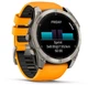 Смарт-часы Garmin Fenix 8 51mm AMOLED Sapphire Titanium w. Spark Orange/Graphite Silicone Band (010-02905-10/11) - изображение 2
