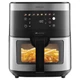 Sencor Мультипечь Vita, 1700Вт, чаша-9л, сенсорное управл., 7 программ, с окошком, нерж. сталь, пластик, серо-черный - изображение 2