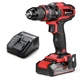 Einhell Шуруповерт-дрель ударная акумуляторная TE-CD 18/44 Li-i (1x2,5Ah), PXC, 18В, аккумулятор 2.5 Ач - 1 шт, 44 Нм, 1.59 кг - изображение 1