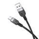 Кабель Hoco X109 Energy silicone charging data cable Type-C(L-3M) Black - изображение 1