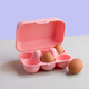 Pojemnik na jajka Koziol Eggs To Go Mini na 6 szt Sweet Pink (4002942704806) - obraz 3