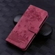 Чохол-книжка SHLab SakuraCat для Samsung Galaxy S25 S931 (мікрозамша) Wine (41581-42) - зображення 2