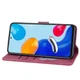 Чехол-книжка SHLab SakuraCat для Xiaomi Redmi Note 12 Pro 4G (микрозамша) Wine (41564-42) - изображение 4